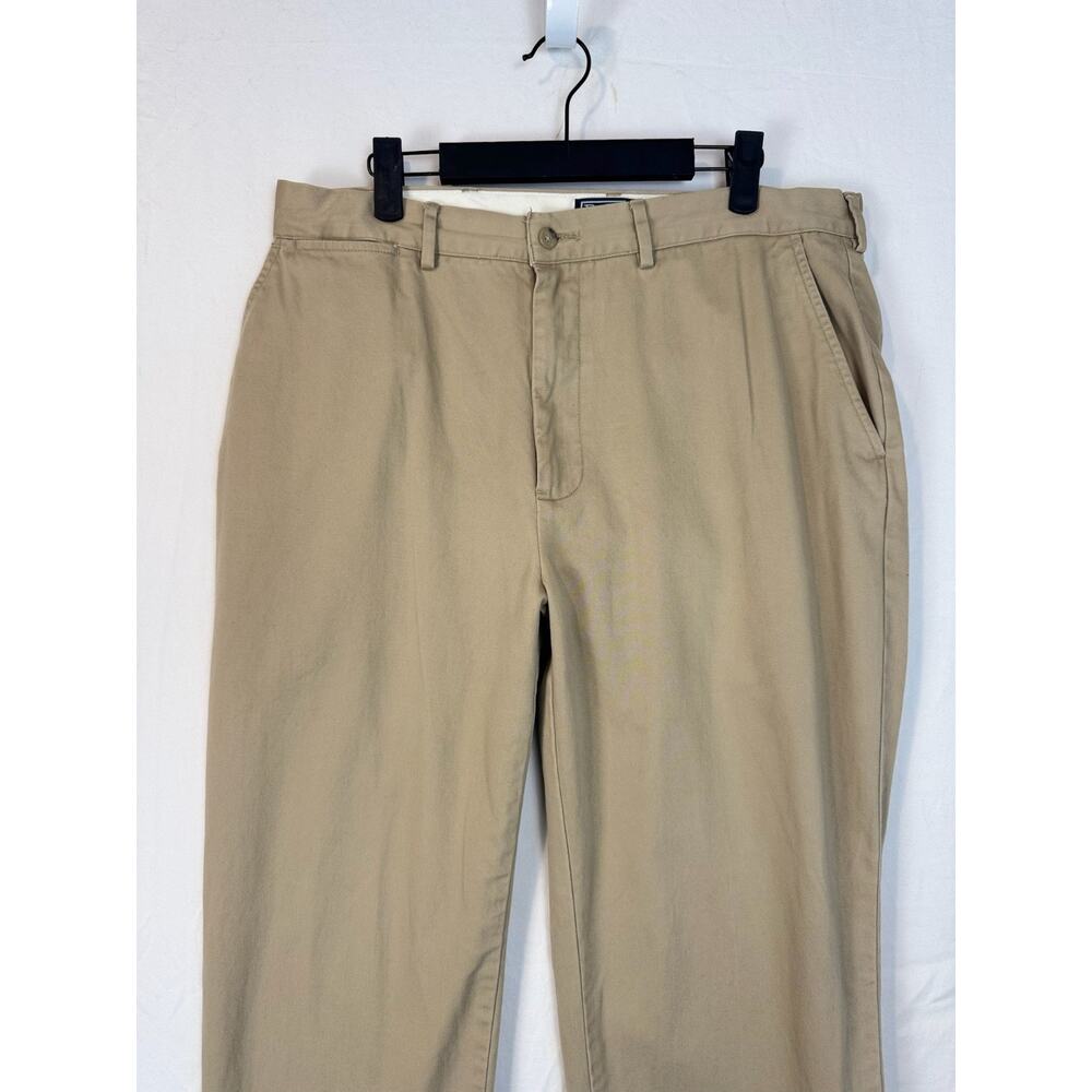 Polo Ralph Lauren Classic Chino‎ Men's Pants 34 x 32 Khaki Tan 100% Cotton - Picture 2 of 7
